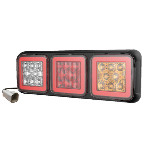 274 Series LED Combo Lamp - Stop / Tail / Indicator / Reverse with Deutsch