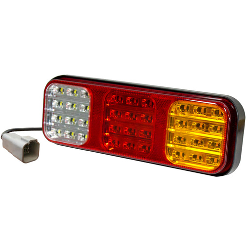 280 Series LED Combo Lamp - Stop / Tail / Indicator / Reverse with Deutsch