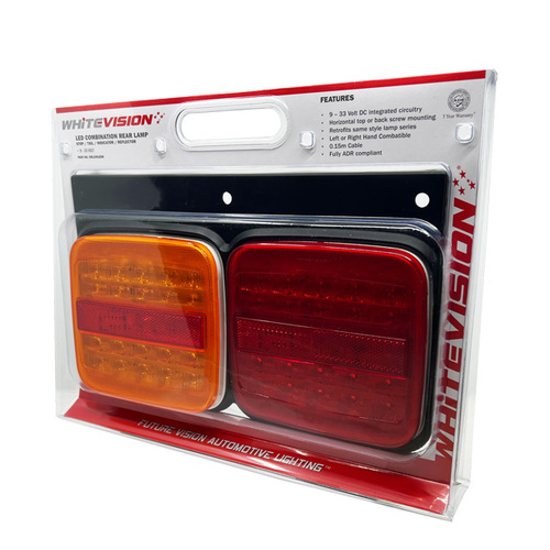 330 Series Left &amp; Right Hand LED Combo Lamp - Stop / Tail / Indicator Blister