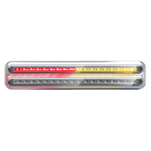 360 Series LED Slimline Combo Lamp - Stop / Tail / Indicator / Reverse Chrome Base