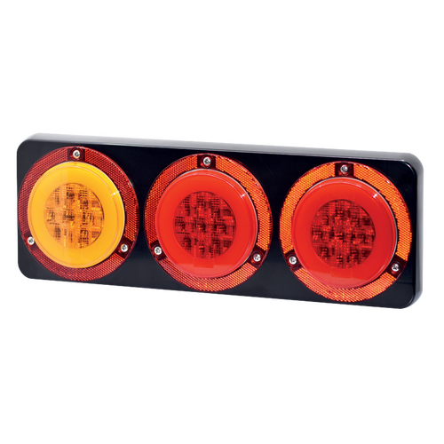 455 Series LED Diffused Left Hand Combo Lamp - Stop / Tail / Indicator 