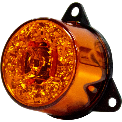 ZZ Series 55mm LED Amber Lens Front Indicator Lamp