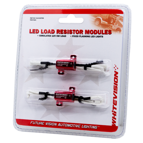 5W LED Load 12V Resistor Twin Blister (39R)