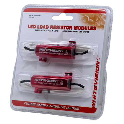 21W LED Load 12V Resistor Twin Blister (8R)