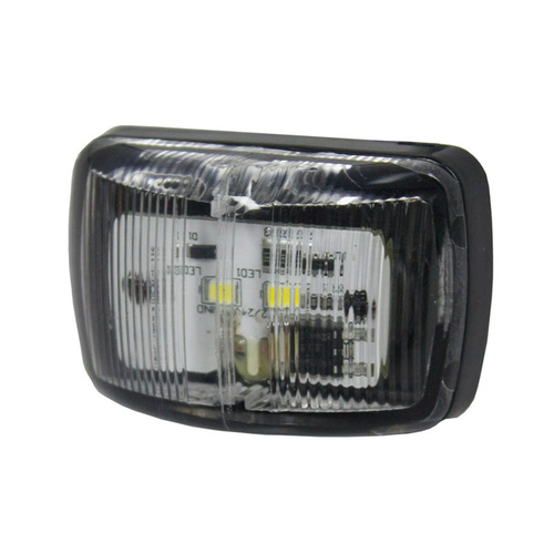 SM62 Series Clear Lens Front Clearance LED Marker (Boxed)