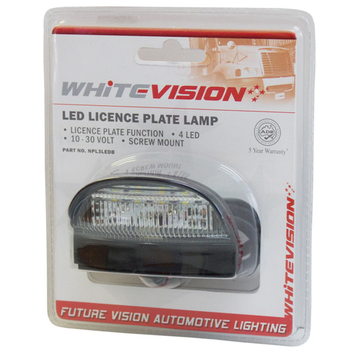 NPL3 Series LED Licence Plate Lamp Blister