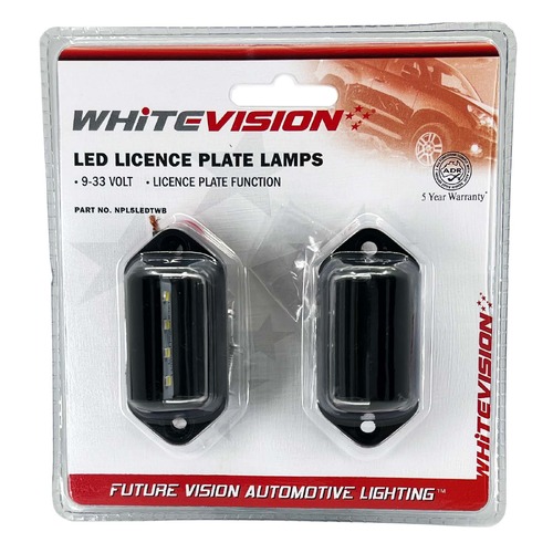 NPL5 Series LED Licence Plate Lamp Twin Blister Pack