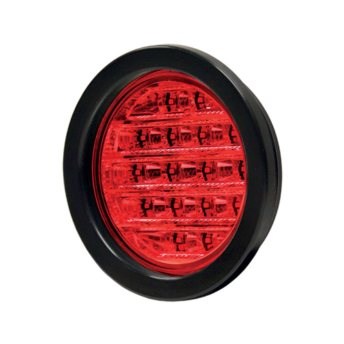 400 Series LED Red Lens Stop Lamp with Grommet