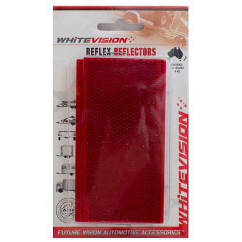 WR101 Series Red Reflector Blister