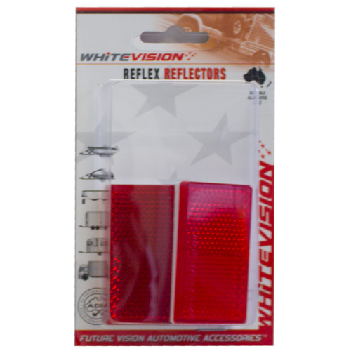 WR106 Series Red Reflector Blister