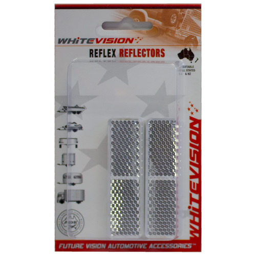 WR120 Series Amber Reflector Blister