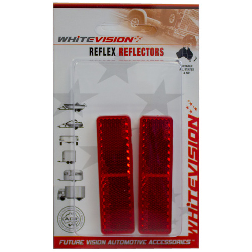 WR120 Series Red Reflector Blister