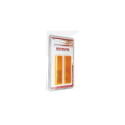 WR140 Series Amber Reflector - Twin Pack Blister