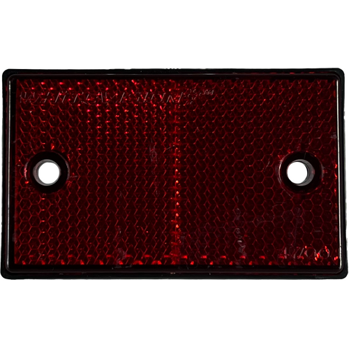 WR6 Series Red Reflector Black Base